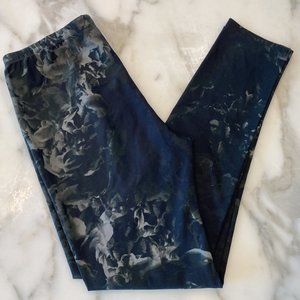 All Saints Dark green design leggings